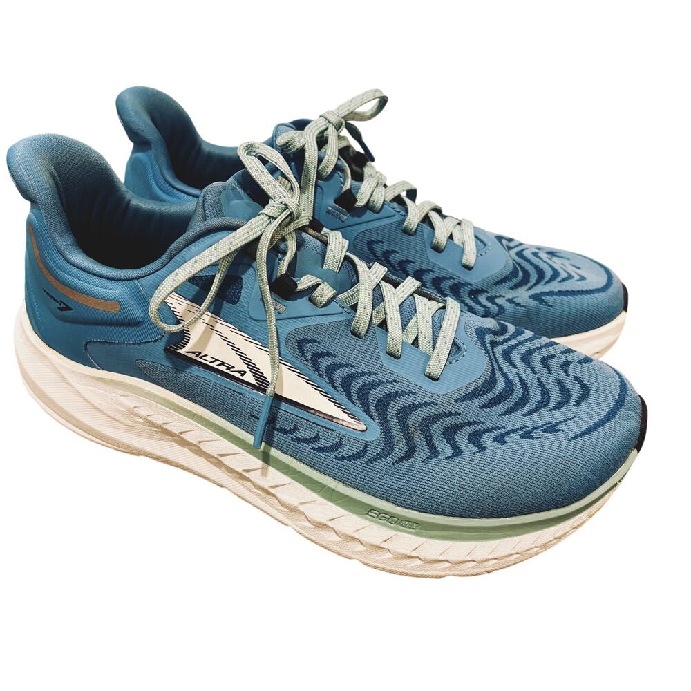 Altra Women's Torin 7 Blue Running Shoes Wide Toe Box Size 9 40.5